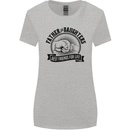 Father & Daughters Best Friends Fathers Day Womens Wider Cut T-Shirt Sports Grey