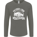 Father & Son Best Friends for Life Mens Long Sleeve T-Shirt Charcoal