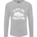 Father & Son Best Friends for Life Mens Long Sleeve T-Shirt Sports Grey