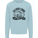 Father & Sons Best Friends Father's Day Mens Sweatshirt Jumper Light Blue