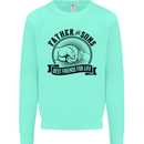 Father & Sons Best Friends Father's Day Mens Sweatshirt Jumper Peppermint