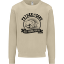 Father & Sons Best Friends Father's Day Mens Sweatshirt Jumper Sand