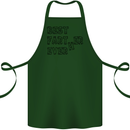 Father's Day Best Farter Ever Funny Farting Cotton Apron 100% Organic Forest Green
