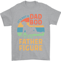 Father's Day Dad Bod It's a Father Figure Mens T-Shirt Cotton Gildan Sports Grey