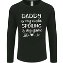 Father's Day Daddy Is My Name Funny Dad Mens Long Sleeve T-Shirt Black