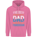 Father's Day Fishing Dad & Son Fisherman Mens 80% Cotton Hoodie Azelea