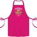 Father's Day Grumpy Old Dad's Club Funny Cotton Apron 100% Organic Pink