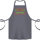 Father's Day I'm the Step That Stepped Up Cotton Apron 100% Organic Steel