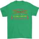 Father's Day I'm the Step That Stepped Up Mens T-Shirt Cotton Gildan Irish Green