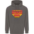 Father's Day The Original Miracle Man Mens 80% Cotton Hoodie Charcoal