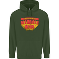 Father's Day The Original Miracle Man Mens 80% Cotton Hoodie Forest Green