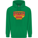 Father's Day The Original Miracle Man Mens 80% Cotton Hoodie Irish Green