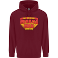 Father's Day The Original Miracle Man Mens 80% Cotton Hoodie Maroon