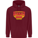 Father's Day The Original Miracle Man Mens 80% Cotton Hoodie Maroon