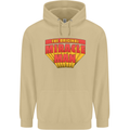 Father's Day The Original Miracle Man Mens 80% Cotton Hoodie Sand