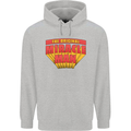 Father's Day The Original Miracle Man Mens 80% Cotton Hoodie Sports Grey