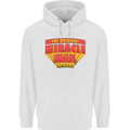 Father's Day The Original Miracle Man Mens 80% Cotton Hoodie White