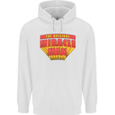 Father's Day The Original Miracle Man Mens 80% Cotton Hoodie White