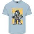 Father's Day The Papalorian Funny Papa Mens Cotton T-Shirt Tee Top Light Blue
