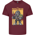 Father's Day The Papalorian Funny Papa Mens Cotton T-Shirt Tee Top Maroon
