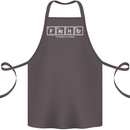 Father's Day the Element of Wisdom Dad Cotton Apron 100% Organic Dark Grey