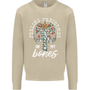 Feeling Christmas In My Bones Mens Sweatshirt Jumper Sand