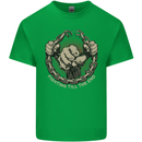 Fighting 'Till the End MMA Martial Arts Mens Cotton T-Shirt Tee Top Irish Green