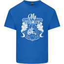 First Bike Funny Biker Motorbike Motorcyle Mens Cotton T-Shirt Tee Top Royal Blue