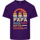 First Fathers Day Together Funny Baby Beer Mens Cotton T-Shirt Tee Top Purple