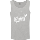 Fishing the Master Baiter Funny Fisherman Mens Vest Tank Top Sports Grey