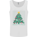 Fitness Merry Fitmas Christmas Tree Gym Mens Vest Tank Top White