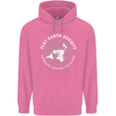 Flat Earth Society Members Around the Globe Childrens Kids Hoodie Azalea