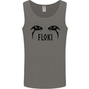 Floki Eyes Vikings Valhalla Odin Mens Vest Tank Top Charcoal