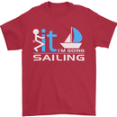 Fook It I'm Going Sailing Sailor Boat Yacht Mens T-Shirt Cotton Gildan Red