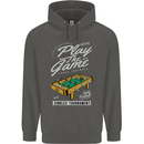 Foosball Play the Game Football Footy Childrens Kids Hoodie Storm Grey