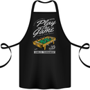 Foosball Play the Game Football Footy Cotton Apron 100% Organic Black