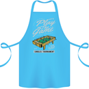 Foosball Play the Game Football Footy Cotton Apron 100% Organic Turquoise