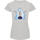 Free Hugs Iceberg and Ship Environment Womens Petite Cut T-Shirt Sports Grey