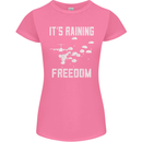 Freedom Parachute Regiment Para 1 2 3 4 SAS Womens Petite Cut T-Shirt Azalea