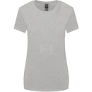 Freedom Wheels Cafe Racer Biker Motorcycle Womens Wider Cut T-Shirt Sports Grey