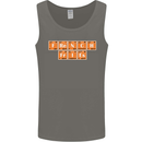 French Fries Periodic Table Chemistry Funny Mens Vest Tank Top Charcoal