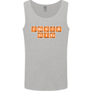 French Fries Periodic Table Chemistry Funny Mens Vest Tank Top Sports Grey