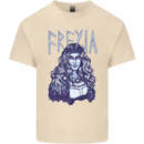 Freyja Norse Goddess Viking Valhalla Mens Cotton T-Shirt Tee Top Natural