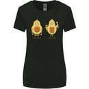 Funny Advacado Gym Bodybuilding Fitness Womens Wider Cut T-Shirt Black