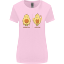 Funny Advacado Gym Bodybuilding Fitness Womens Wider Cut T-Shirt Light Pink