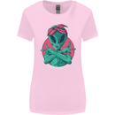 Funny Alien Gangster UFO 2Pac Rap Music Womens Wider Cut T-Shirt Light Pink