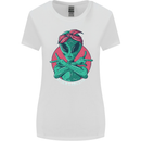 Funny Alien Gangster UFO 2Pac Rap Music Womens Wider Cut T-Shirt White