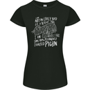 Funny Always Tired Fatigued Exhausted Pigeon Womens Petite Cut T-Shirt Black