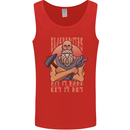 Funny Blacksmith Quote Mens Vest Tank Top Red