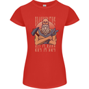 Funny Blacksmith Quote Womens Petite Cut T-Shirt Red